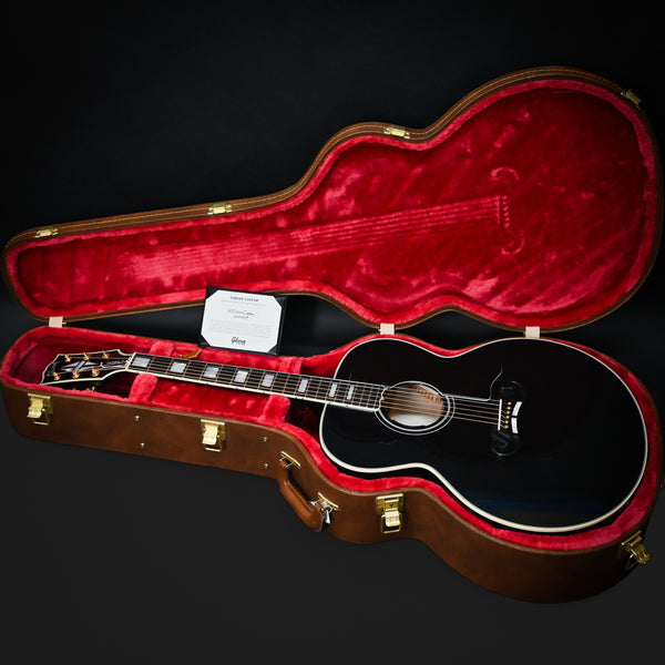 Gibson Custom SJ-200 Custom w/ Gold Hardware- Ebony (20225019)