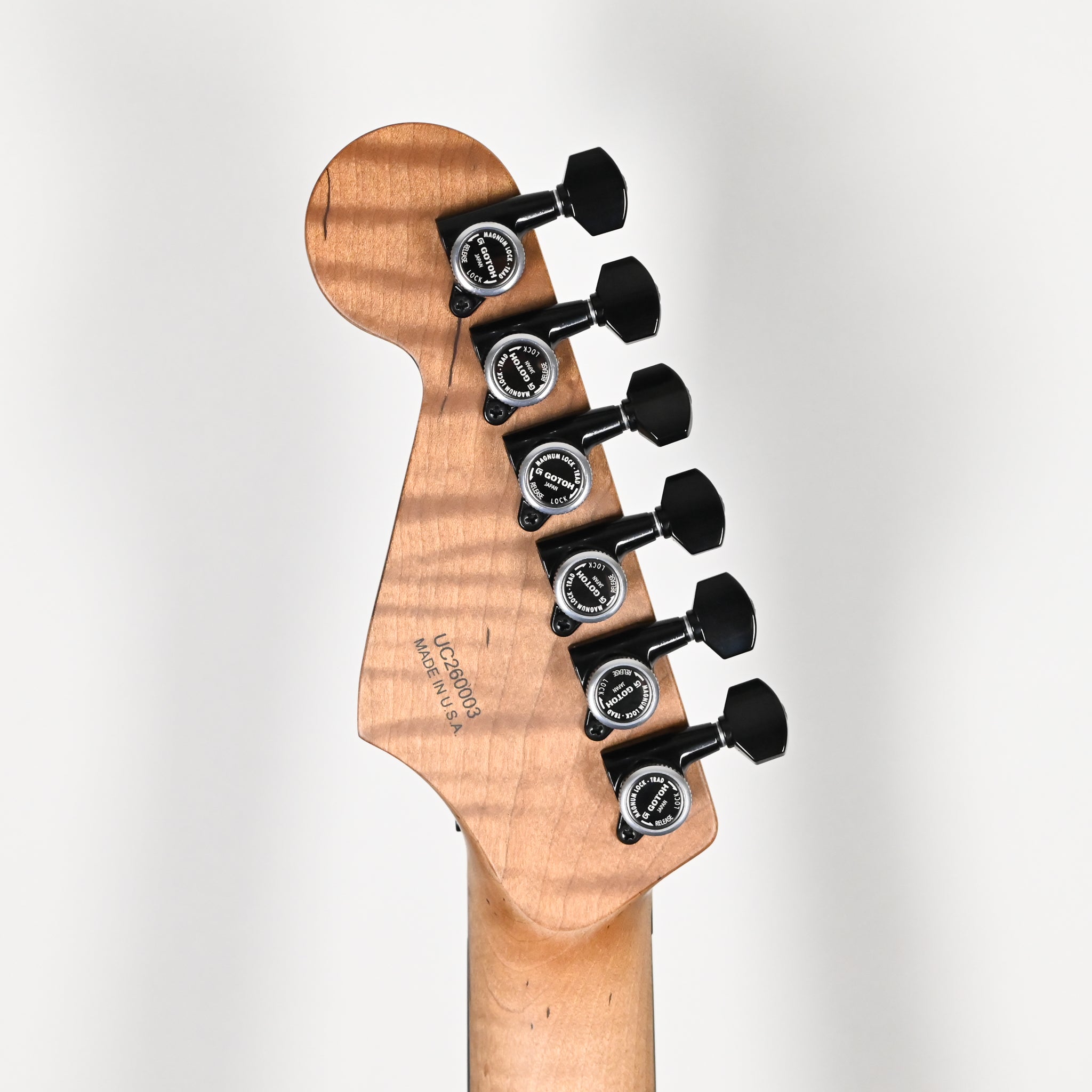 Charvel USA Custom Shop DK24 2H FR Electric Guitar- Blue on Black 2026 (UC260003)