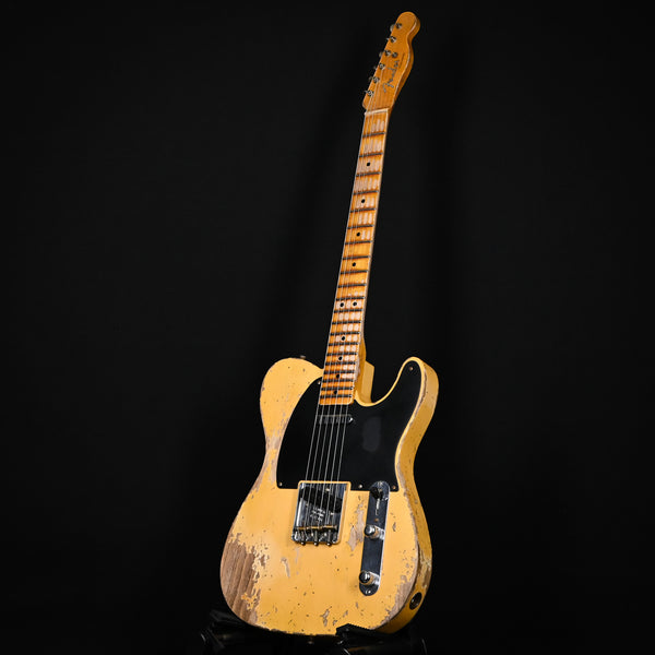 Fender Custom Shop '52 Telecaster Super Heavy Relic- Aged Nocaster Blonde 2024 (R137436)