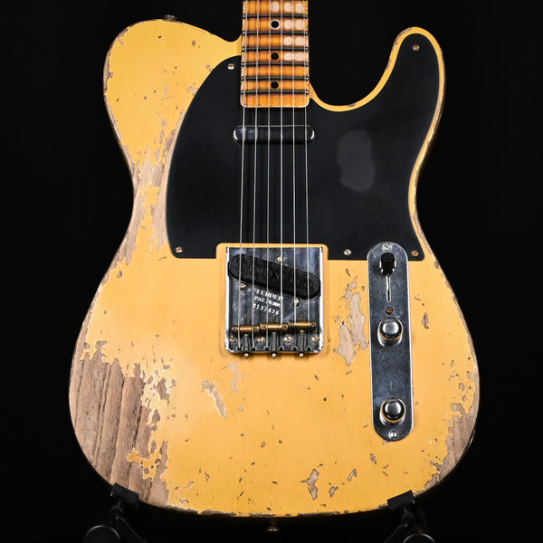 Fender Custom Shop '52 Telecaster Super Heavy Relic- Aged Nocaster Blonde 2024 (R137436)