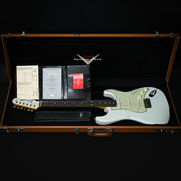 Fender Custom Shop Limited Edition 1960 Stratocaster Relic- Sonic Blue 2025 (CZ579599)