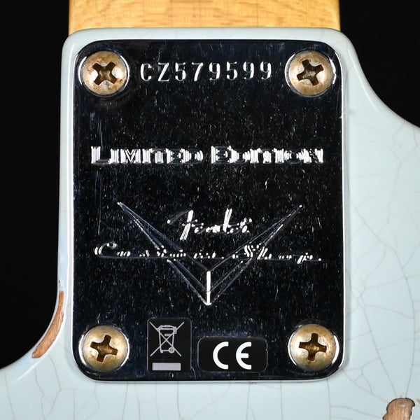 Fender Custom Shop Limited Edition 1960 Stratocaster Relic- Sonic Blue 2025 (CZ579599)