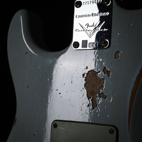 Fender Custom Shop Limited Edition 1960 Stratocaster Relic- Sonic Blue 2025 (CZ579599)