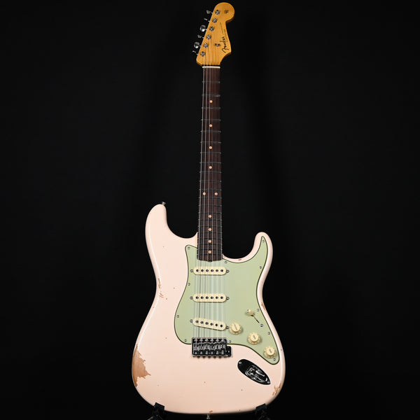 Fender Custom Shop Late-1962 Stratocaster Relic w/ Closet Classic Hardware- Super Faded Aged Shell Pink 2025 (CZ588536)