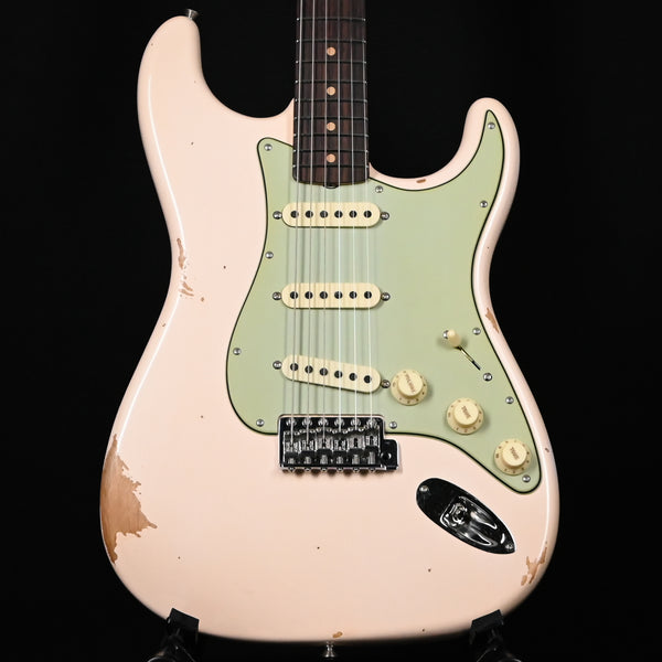 Fender Custom Shop Late-1962 Stratocaster Relic w/ Closet Classic Hardware- Super Faded Aged Shell Pink 2025 (CZ588536)