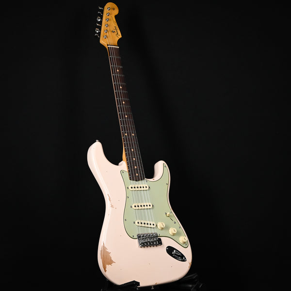 Fender Custom Shop Late-1962 Stratocaster Relic w/ Closet Classic Hardware- Super Faded Aged Shell Pink 2025 (CZ588536)