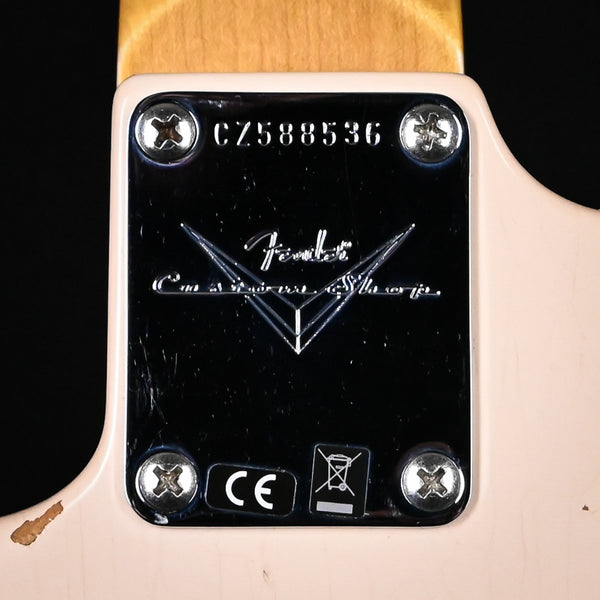 Fender Custom Shop Late-1962 Stratocaster Relic w/ Closet Classic Hardware- Super Faded Aged Shell Pink 2025 (CZ588536)