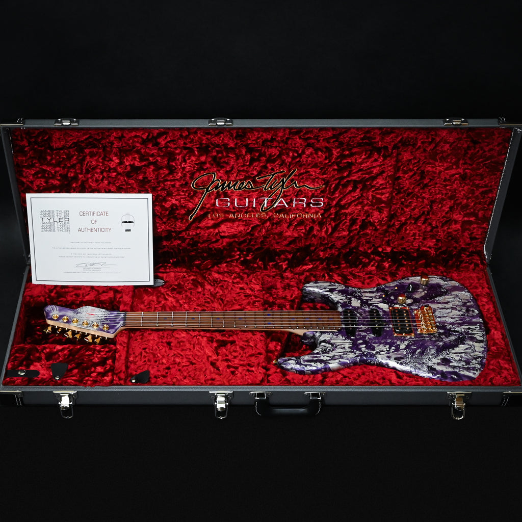 James Tyler Studio Elite HD w/ Brazilian Rosewood Fingerboard- Half Amethyst Shmear 2026 (26091)