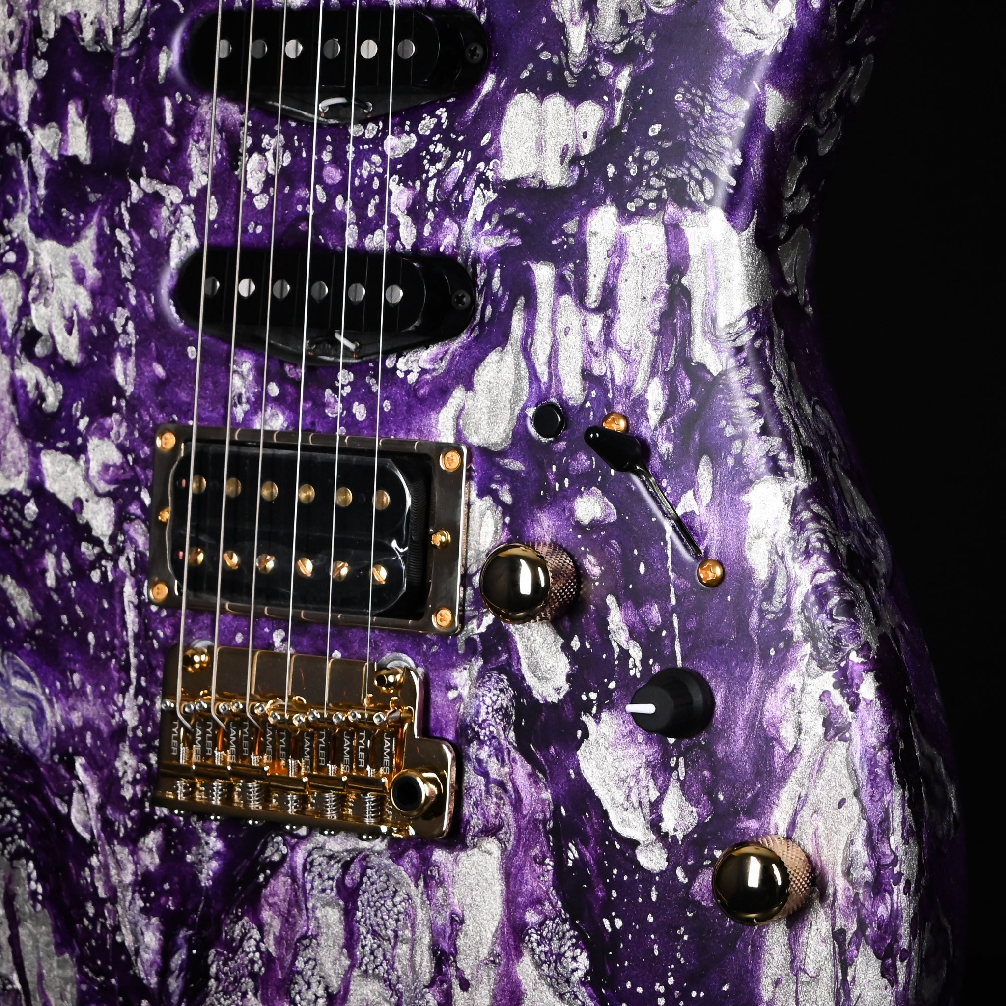 James Tyler Studio Elite HD w/ Brazilian Rosewood Fingerboard- Half Amethyst Shmear 2026 (26091)