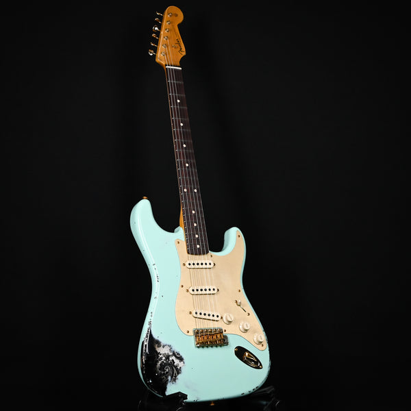 Fender Custom Shop 1962 Stratocaster Heavy Relic w/ Josefina Handwound Pickups- Surf Green/ Black Paisley 2024 (R127851)