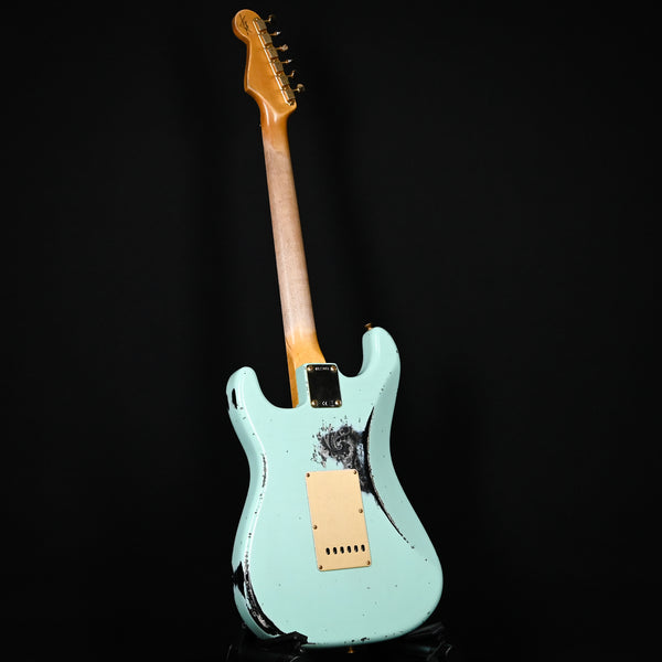 Fender Custom Shop 1962 Stratocaster Heavy Relic w/ Josefina Handwound Pickups- Surf Green/ Black Paisley 2024 (R127851)