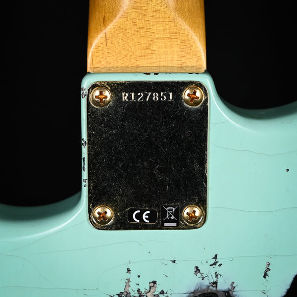 Fender Custom Shop 1962 Stratocaster Heavy Relic w/ Josefina Handwound Pickups- Surf Green/ Black Paisley 2024 (R127851)