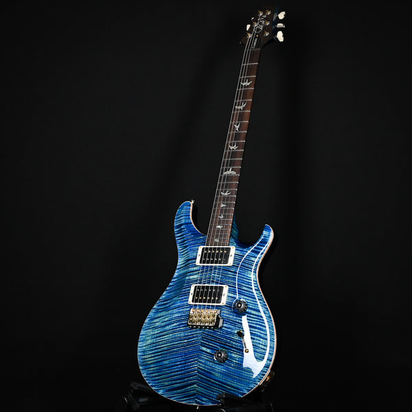 PRS Custom 24 Wood Library w/ 10-Top, Brazilian Rosewood & DMO Pickups- Faded Blue Jean 2025 (0401668)