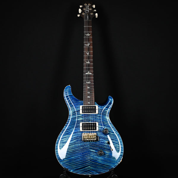 PRS Custom 24 Wood Library w/ 10-Top, Brazilian Rosewood & DMO Pickups- Faded Blue Jean 2025 (0401668)