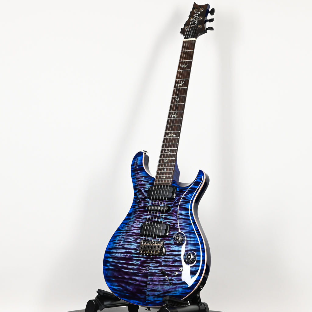 PRS Modern Eagle V Wood Library w/ 10-Top & Brazilian Rosewood Fingerboard Electric Guitar- Violet Blue Burst 2026 (0431545)