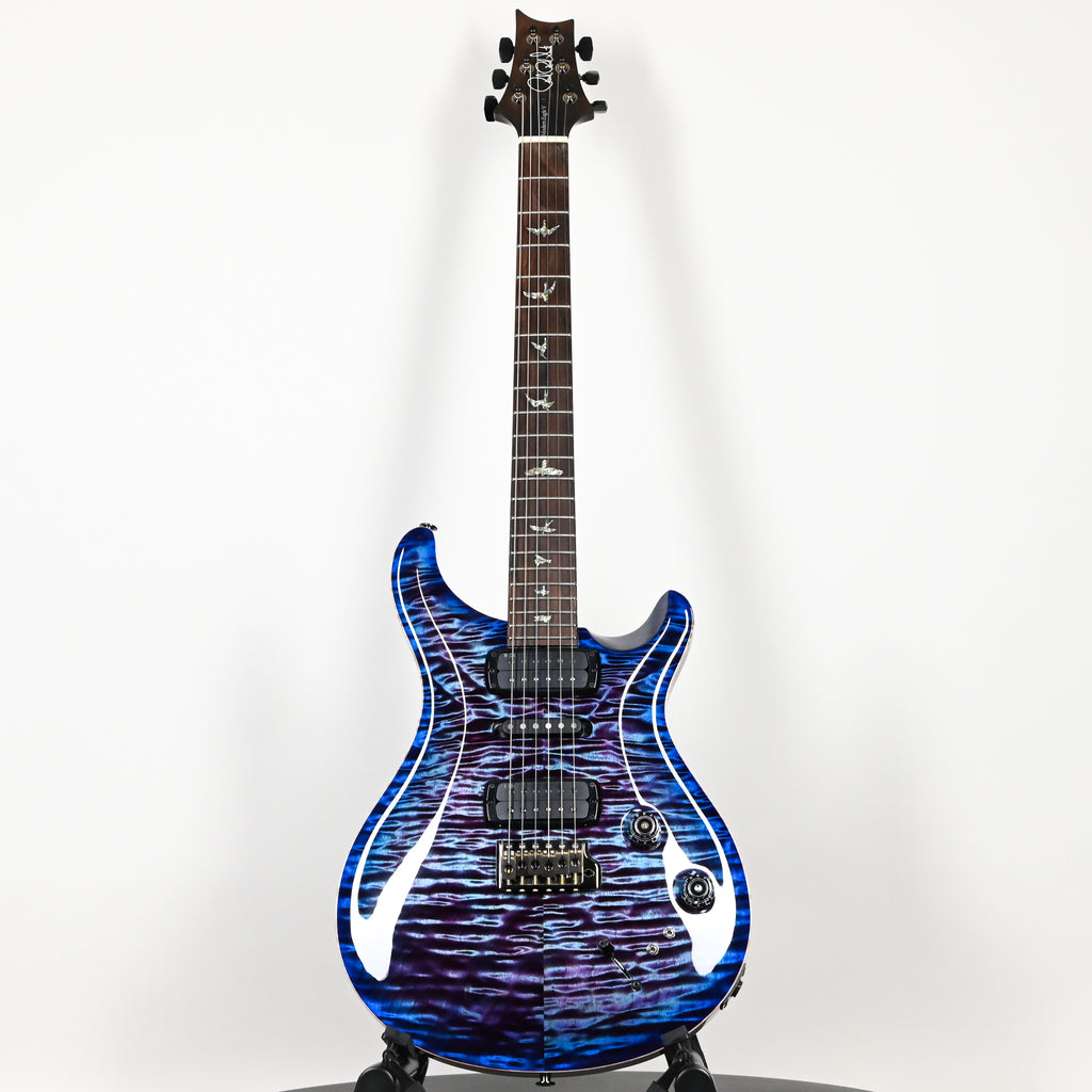 PRS Modern Eagle V Wood Library w/ 10-Top & Brazilian Rosewood Fingerboard Electric Guitar- Violet Blue Burst 2026 (0431545)