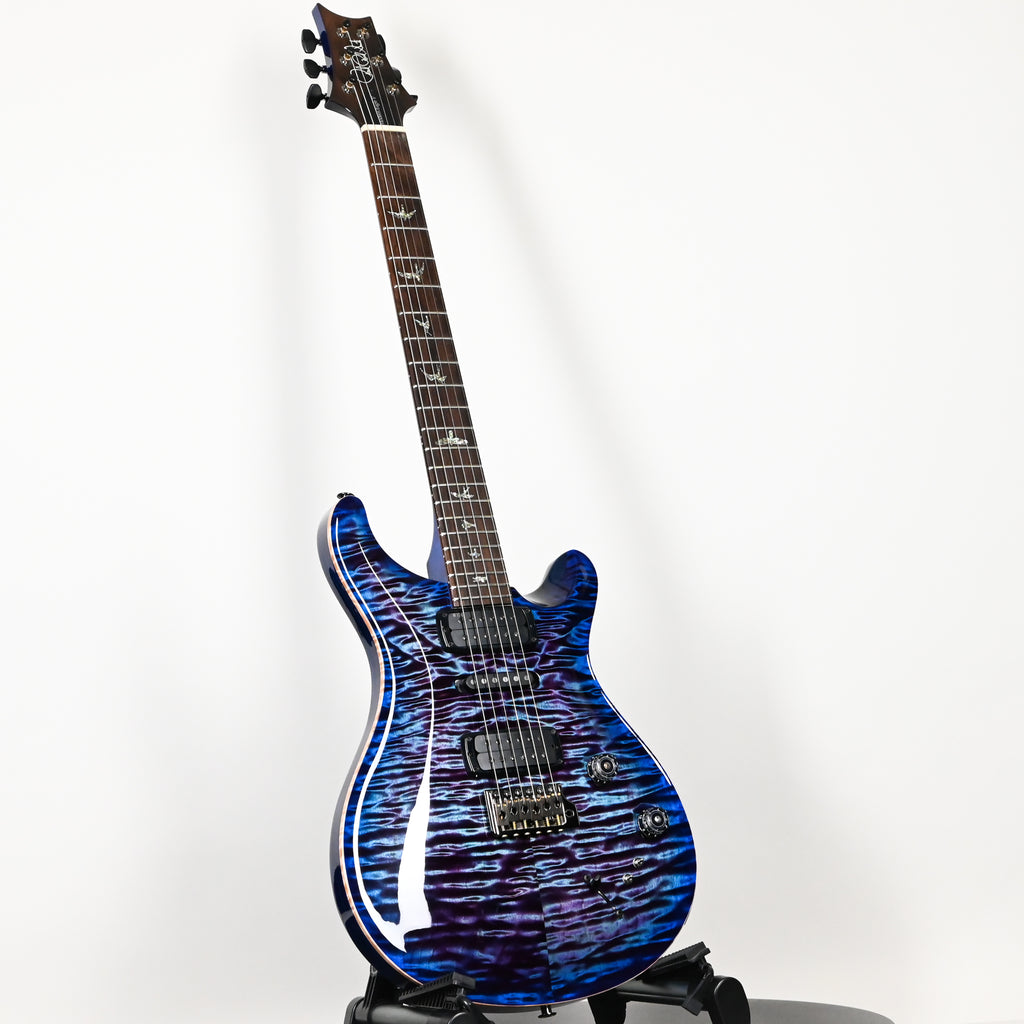 PRS Modern Eagle V Wood Library w/ 10-Top & Brazilian Rosewood Fingerboard Electric Guitar- Violet Blue Burst 2026 (0431545)