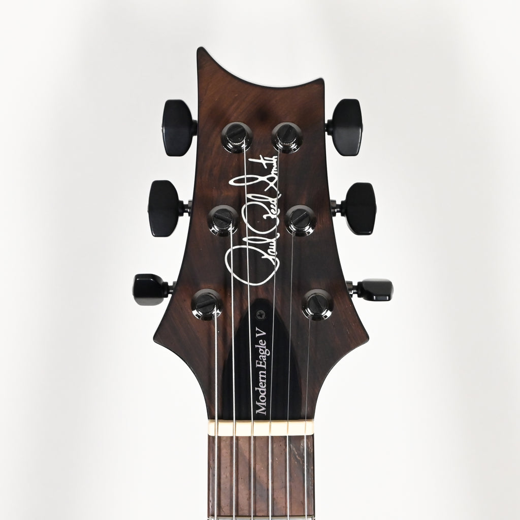 PRS Modern Eagle V Wood Library w/ 10-Top & Brazilian Rosewood Fingerboard Electric Guitar- Violet Blue Burst 2026 (0431545)