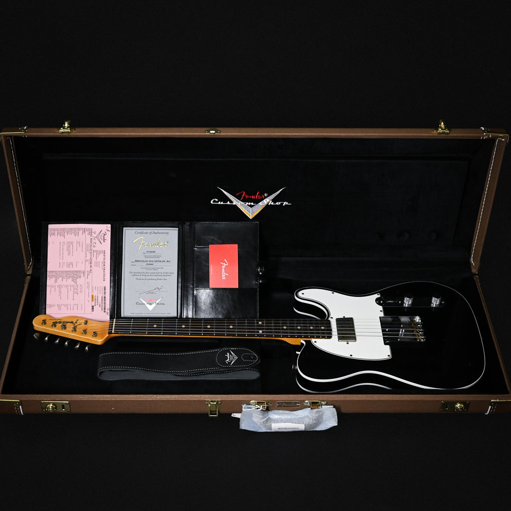 Fender Custom Shop Limited Edition Brian Fallon Telecaster Custom Journeyman- Black 2026 (R150243)