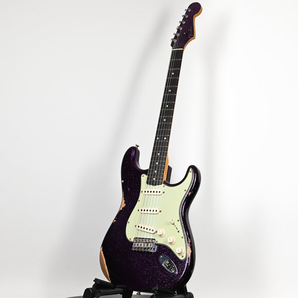 Fender Custom Shop Limited Edition 1960 Stratocaster Relic- Magenta Sparkle 2025 (CZ581557)