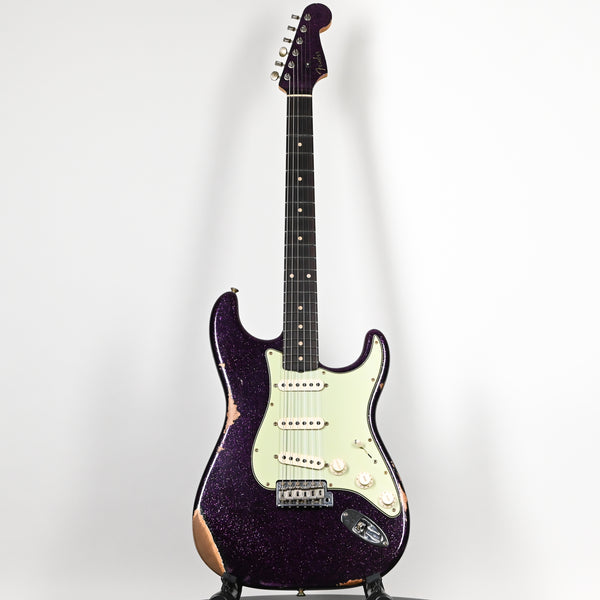Fender Custom Shop Limited Edition 1960 Stratocaster Relic- Magenta Sparkle 2025 (CZ581557)
