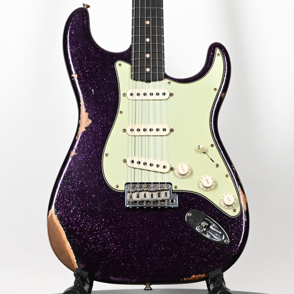 Fender Custom Shop Limited Edition 1960 Stratocaster Relic- Magenta Sparkle 2025 (CZ581557)