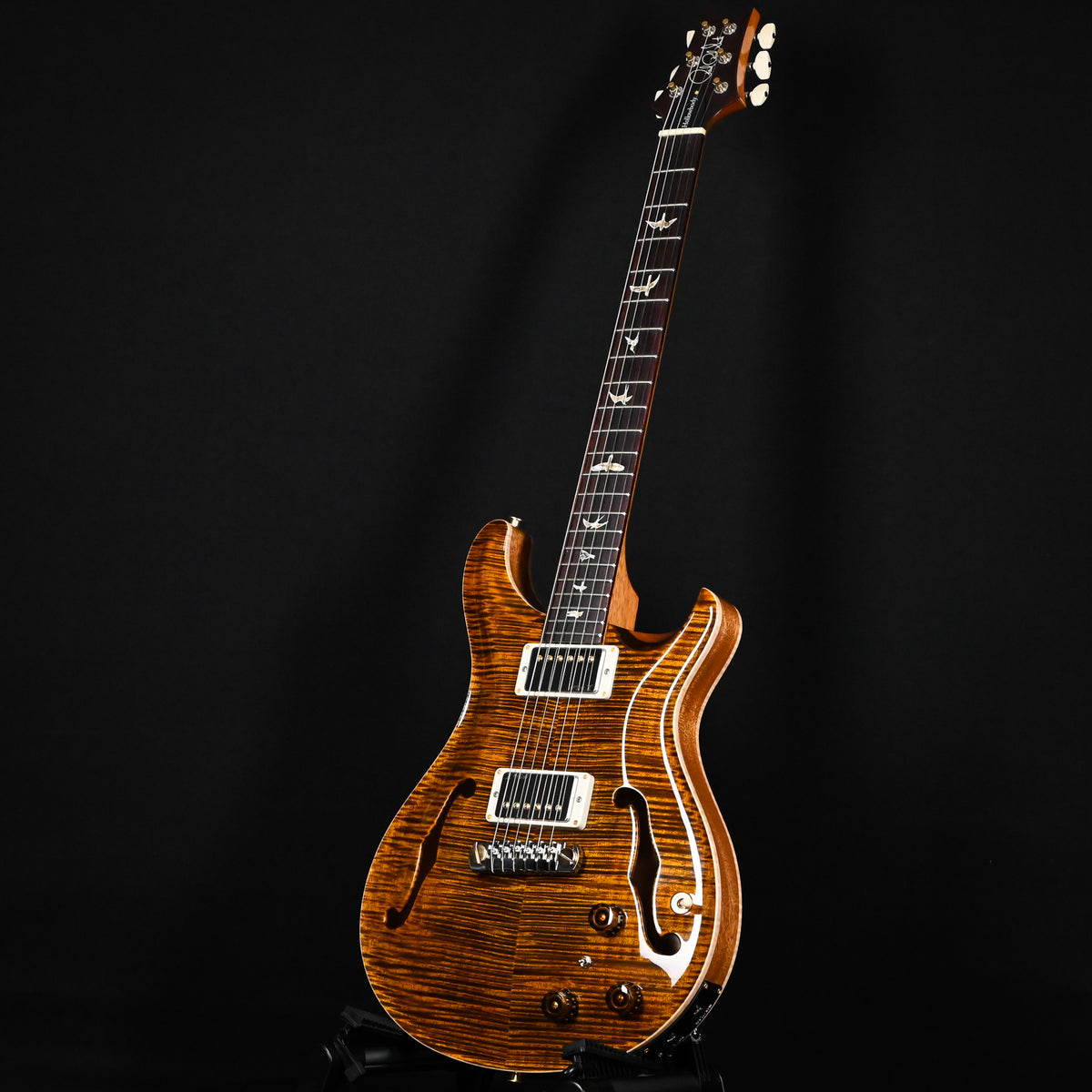 PRS Hollowbody II Piezo w/ 10 Top Electric Guitar- Yellow Tiger 2025 (0419559)