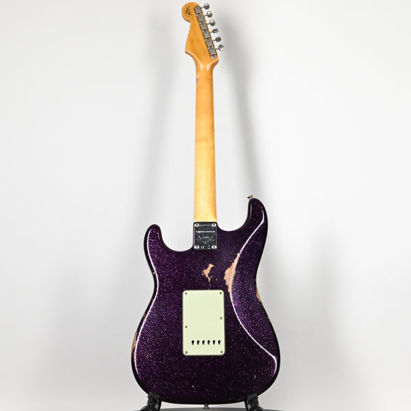 Fender Custom Shop Limited Edition 1960 Stratocaster Relic- Magenta Sparkle 2025 (CZ581557)