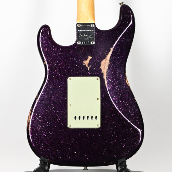 Fender Custom Shop Limited Edition 1960 Stratocaster Relic- Magenta Sparkle 2025 (CZ581557)