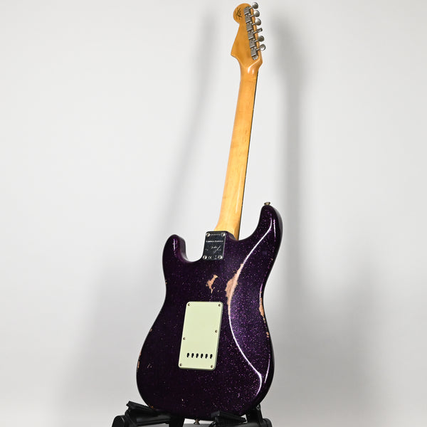 Fender Custom Shop Limited Edition 1960 Stratocaster Relic- Magenta Sparkle 2025 (CZ581557)