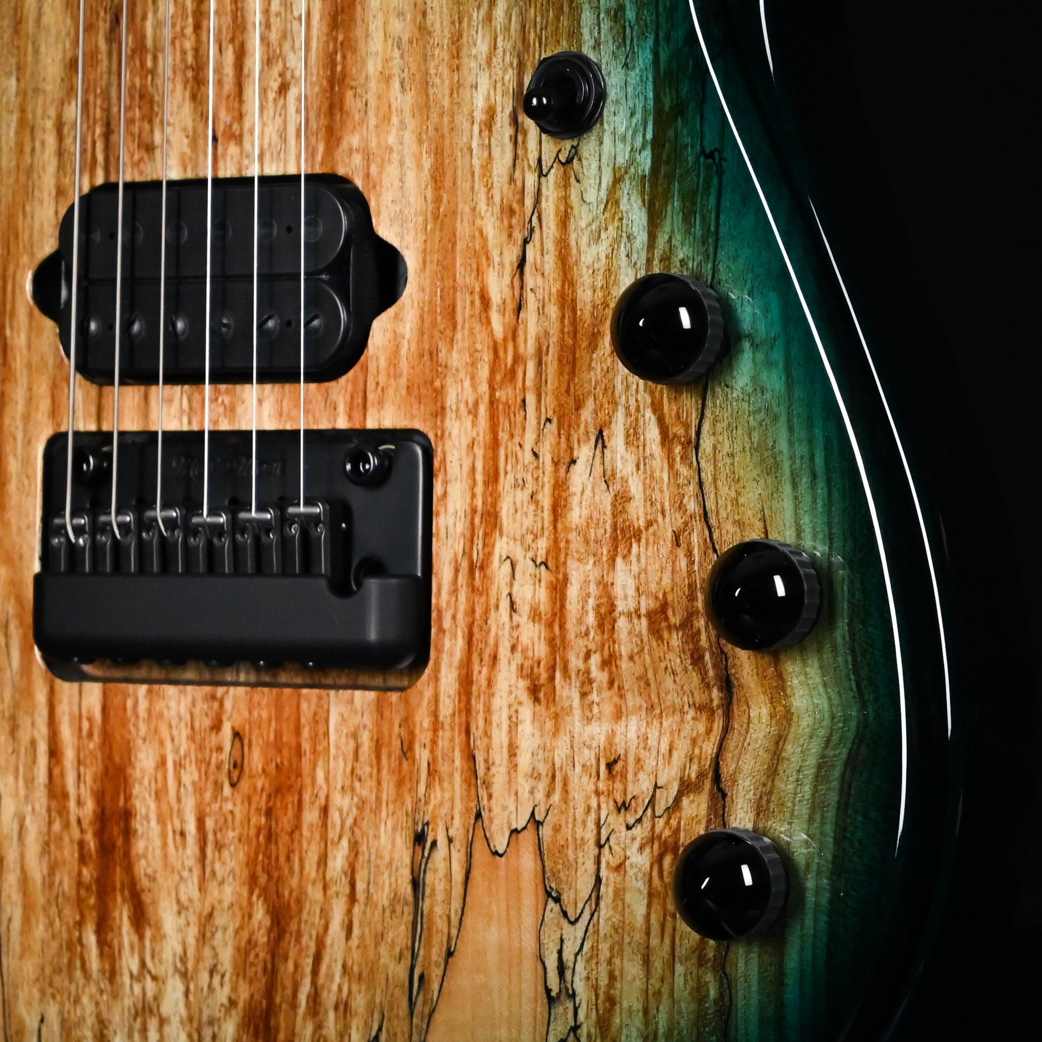 Ernie Ball Music Man JP15 Emerald Glow Roasted/Figured Maple Neck *Miami Guitar Exclusive* 2025 (H06299)