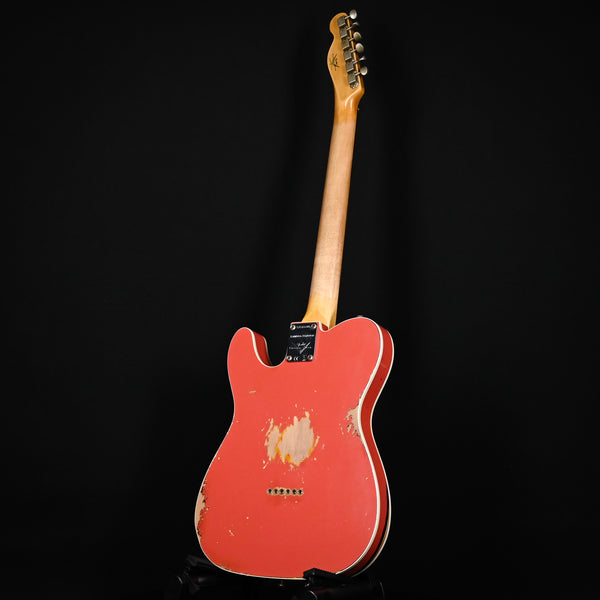 Fender Custom Shop Limited Edition '60 Telecaster Custom Heavy Relic- Aged Tahitian Coral/ Chocolate 3 Tone Sunburst 2024 (CZ580746)