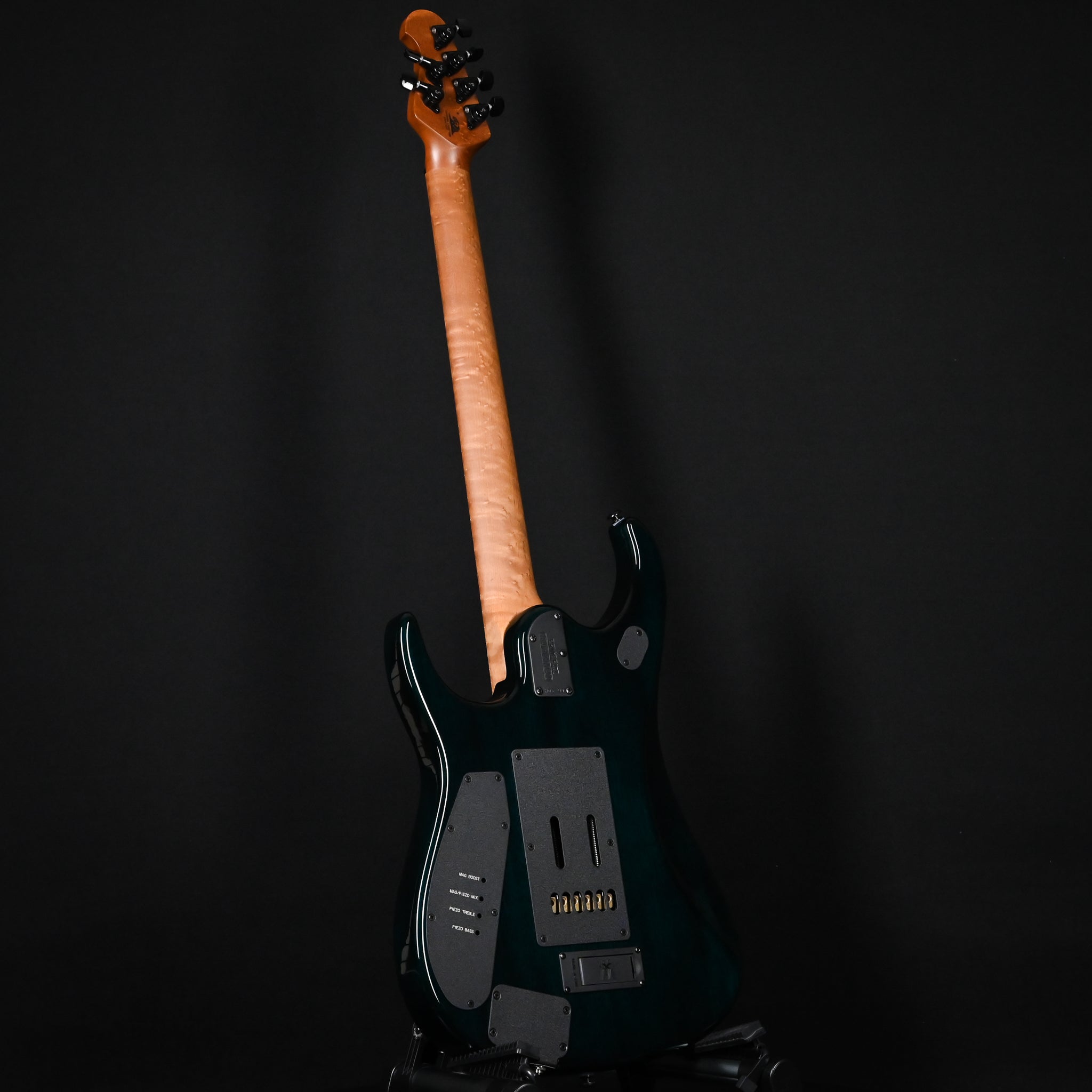 Ernie Ball Music Man JP15 Emerald Glow Roasted/Figured Maple Neck *Miami Guitar Exclusive* 2025 (H06299)