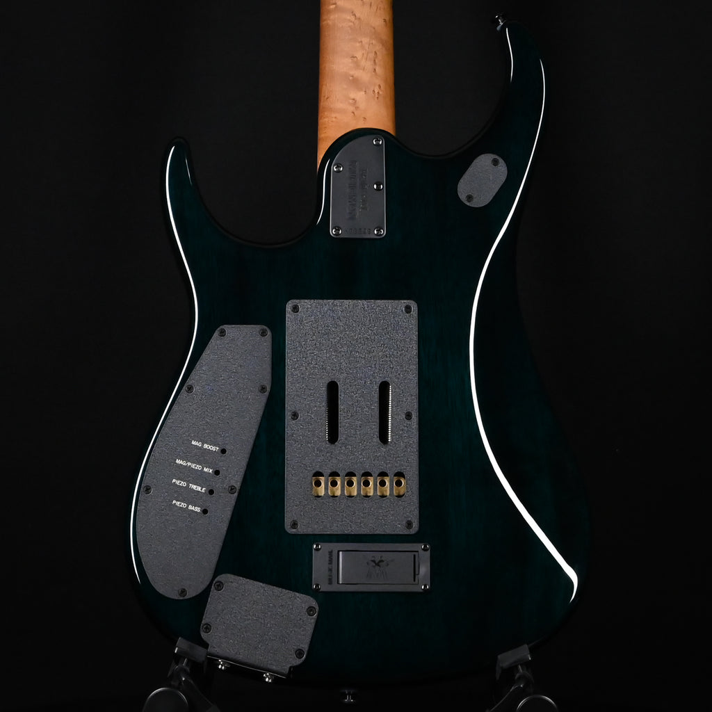 Ernie Ball Music Man JP15 Emerald Glow Roasted/Figured Maple Neck *Miami Guitar Exclusive* 2025 (H06299)