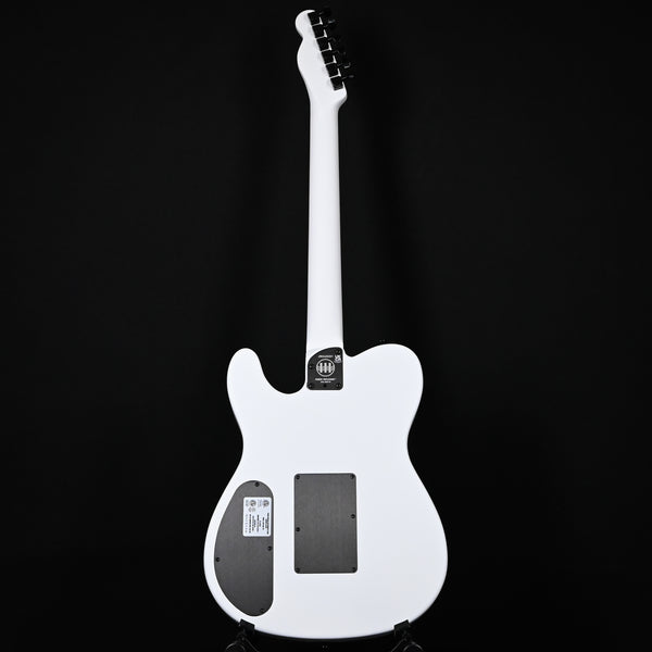 Fender Jack White Triplesonic Acoustasonic Telecaster Signature Guitar- Satin Arctic White w/ Black Top 2025 (JWA25251)