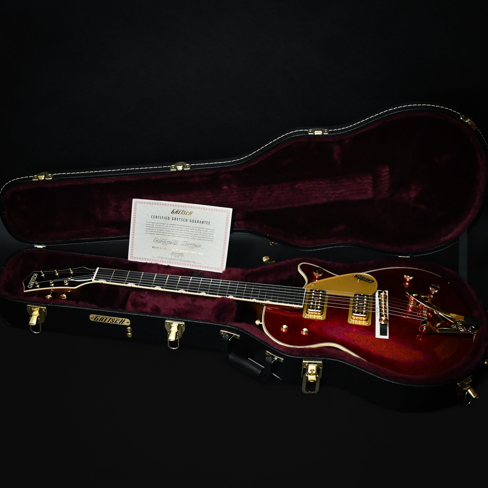 Gretsch G6129TG-59VS Limited-Edition Sparkle Jet Electric Guitar - Red Sparkle 2025 (JT25072227)