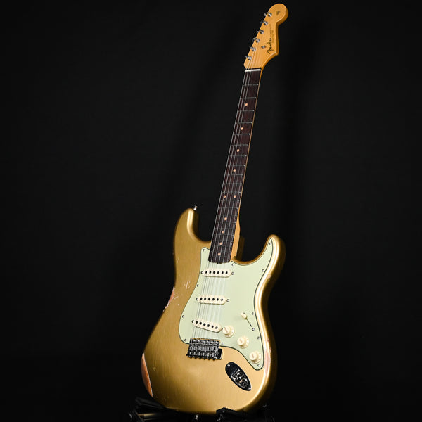Fender Custom Shop Late-1962 Stratocaster Relic w/ Closet Classic Hardware- Aged Aztec Gold 2025 (CZ588408)