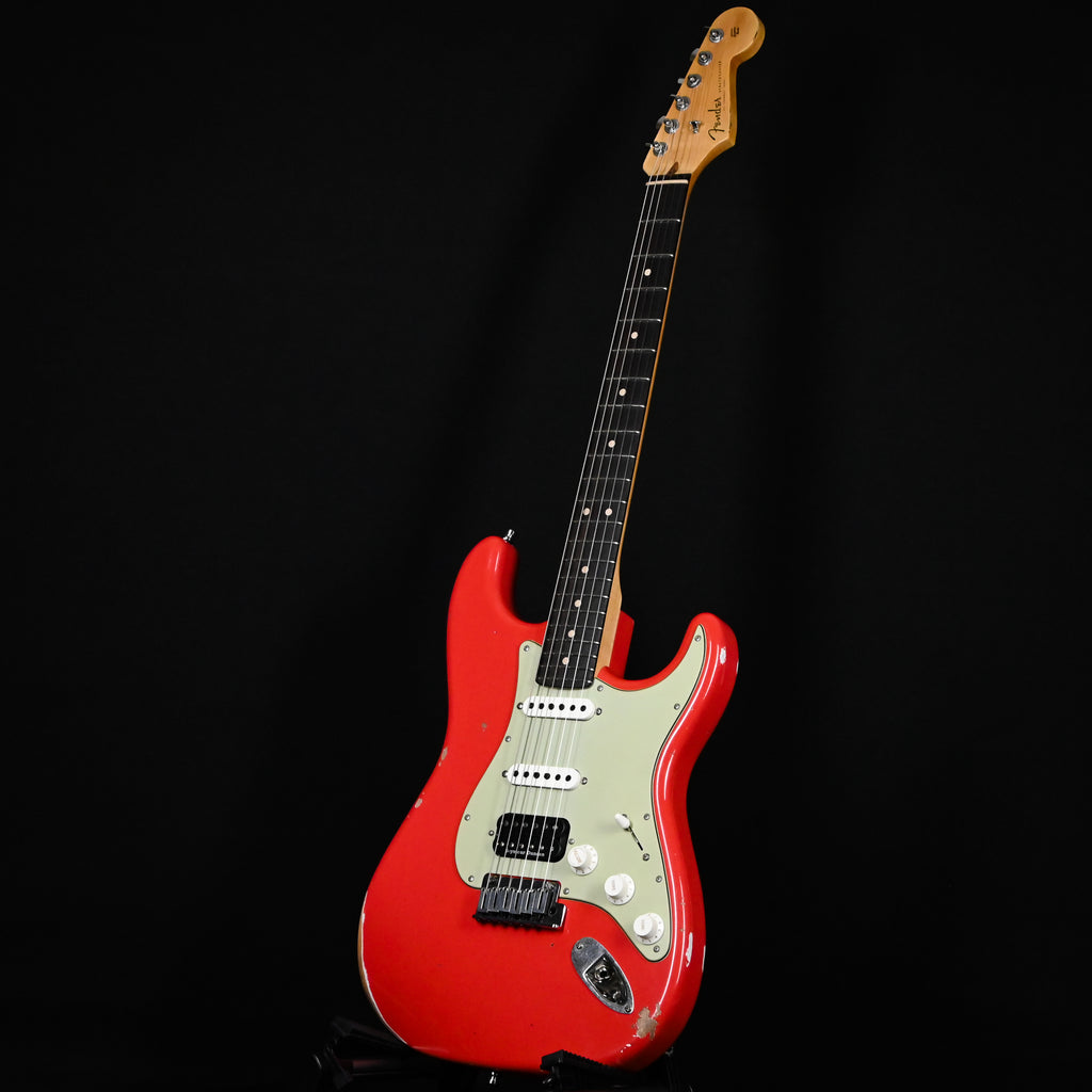 Fender Custom Shop Deluxe Stratocaster w/ Seymour Duncan SH4B Humbucker, Relic/ Closet Classic Hardware- Aged Fiesta Red 2026 (R152365)
