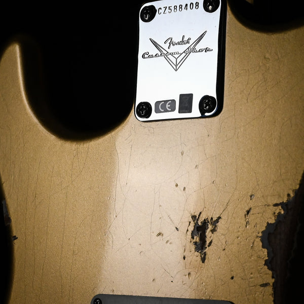 Fender Custom Shop Late-1962 Stratocaster Relic w/ Closet Classic Hardware- Aged Aztec Gold 2025 (CZ588408)
