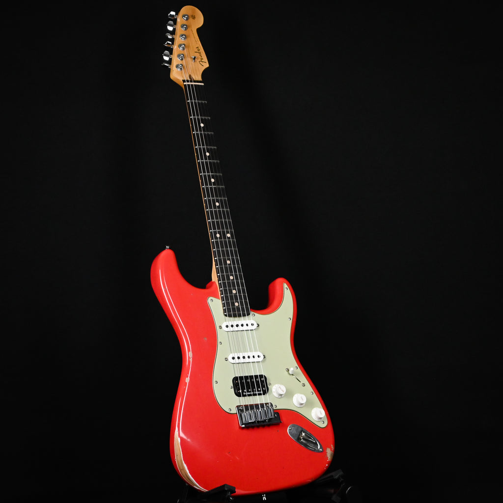 Fender Custom Shop Deluxe Stratocaster w/ Seymour Duncan SH4B Humbucker, Relic/ Closet Classic Hardware- Aged Fiesta Red 2026 (R152365)