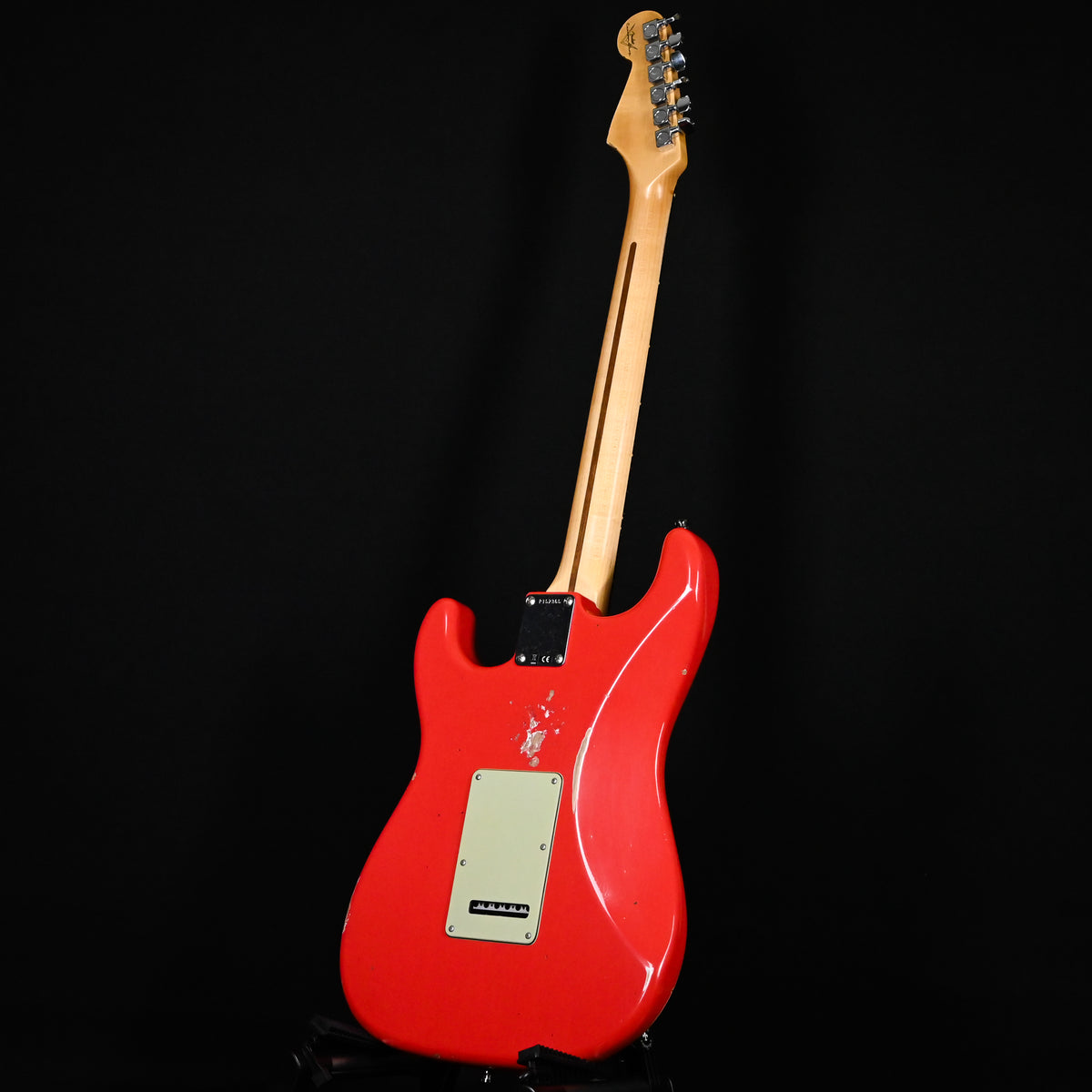 Fender Custom Shop Deluxe Stratocaster w/ Seymour Duncan SH4B Humbucker, Relic/ Closet Classic Hardware- Aged Fiesta Red 2026 (R152365)