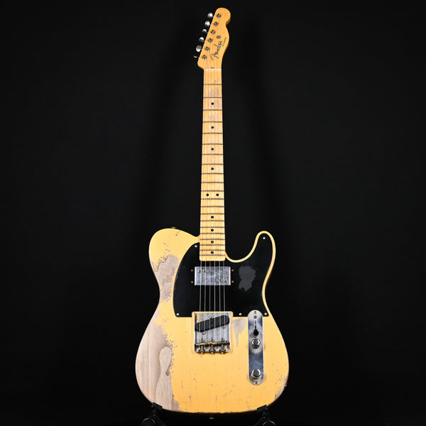 Fender Custom Shop '51 Loaded CuNiFe Telecaster Masterbuilt Austin MacNutt - Heavy Relic Aged Nocaster Blonde (R131801)