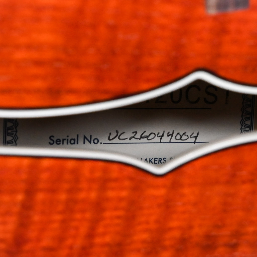 Gretsch Custom Shop USA Masterbuilt by Gonzalo Madrigal 1955 Nashville w/ Bigsby Electric Guitar- Gretsch Orange 2026 (US26044004)