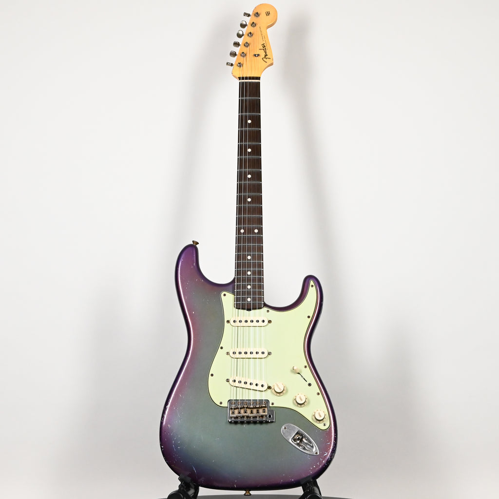 Fender Custom Shop Masterbuilt Dennis Galuszka 60/63 Stratocaster w/ Brazilian Rosewood Fingerboard, Journeyman- Green Burst 2026 (R129561)