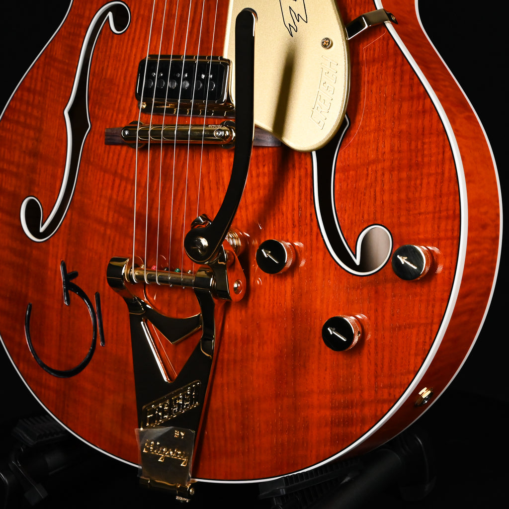 Gretsch Custom Shop USA Masterbuilt by Gonzalo Madrigal 1955 Nashville w/ Bigsby Electric Guitar- Gretsch Orange 2026 (US26044004)