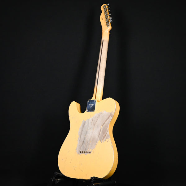 Fender Custom Shop '51 Loaded CuNiFe Telecaster Masterbuilt Austin MacNutt - Heavy Relic Aged Nocaster Blonde (R131801)