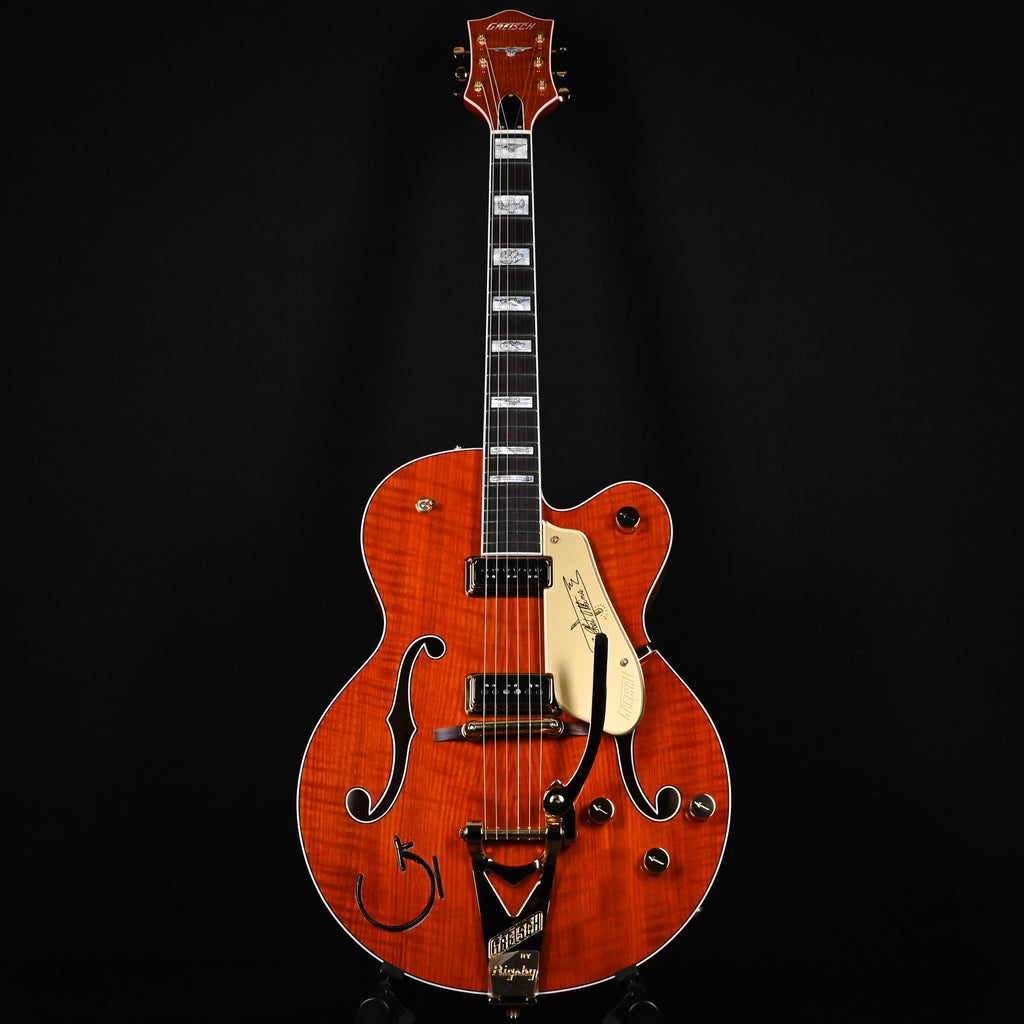 Gretsch Custom Shop USA Masterbuilt by Gonzalo Madrigal 1955 Nashville w/ Bigsby Electric Guitar- Gretsch Orange 2026 (US26044004)