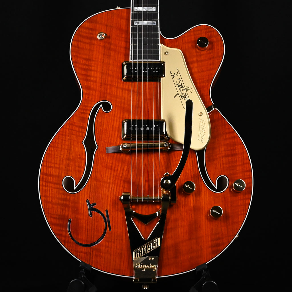 Gretsch Custom Shop USA Masterbuilt by Gonzalo Madrigal 1955 Nashville w/ Bigsby Electric Guitar- Gretsch Orange 2026 (US26044004)