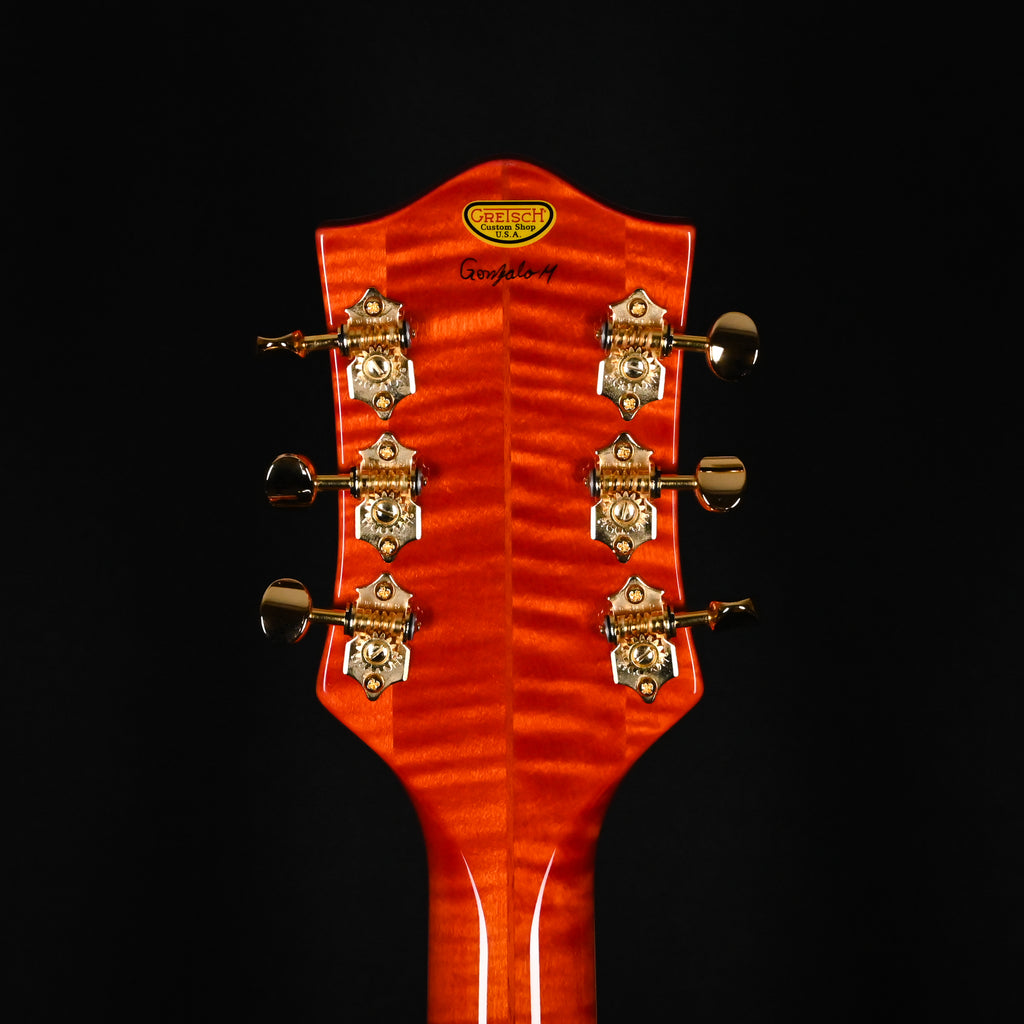 Gretsch Custom Shop USA Masterbuilt by Gonzalo Madrigal 1955 Nashville w/ Bigsby Electric Guitar- Gretsch Orange 2026 (US26044004)