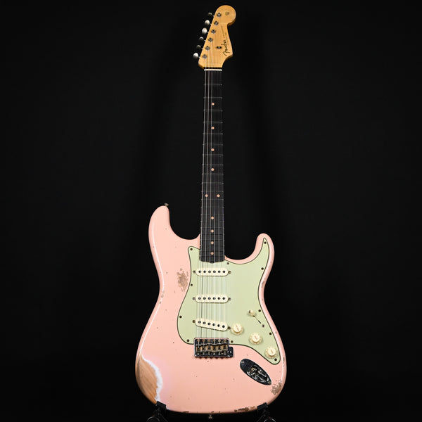 Fender Custom Shop '62 Stratocaster Heavy Relic- Aged Shell Pink 2024 (CZ582588)